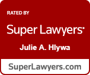 Rated By Super Lawyers | Julie A. Hlywa | SuperLawyers.com